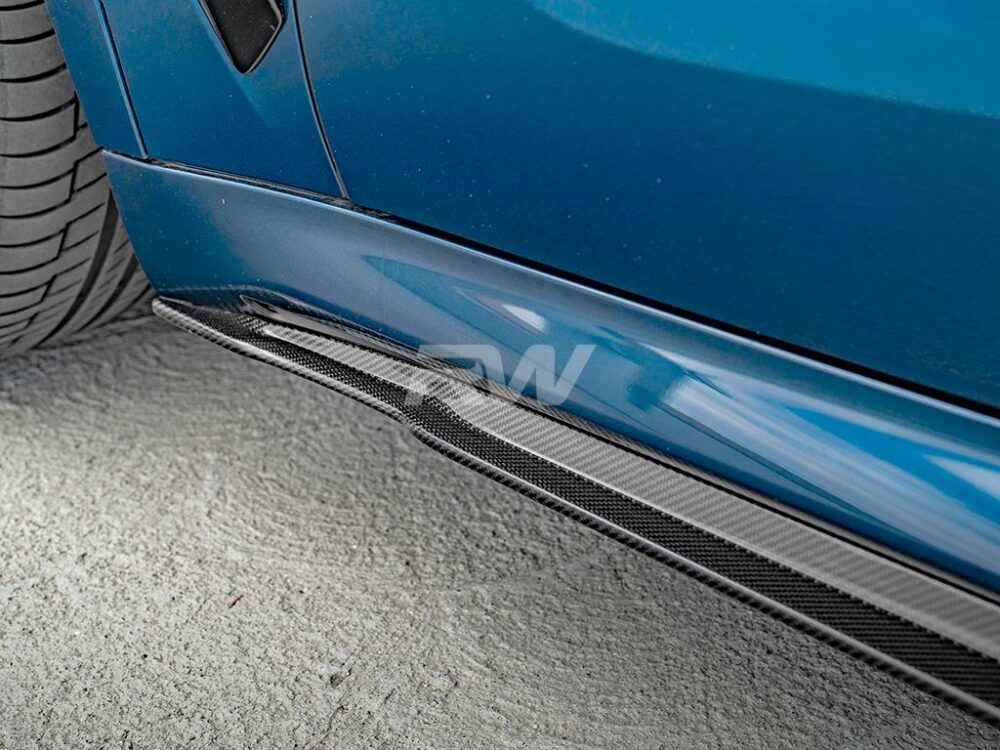RW Carbon BMW G05 X5 / F95 X5M RWS CF Side Skirt Extensions - Image 16