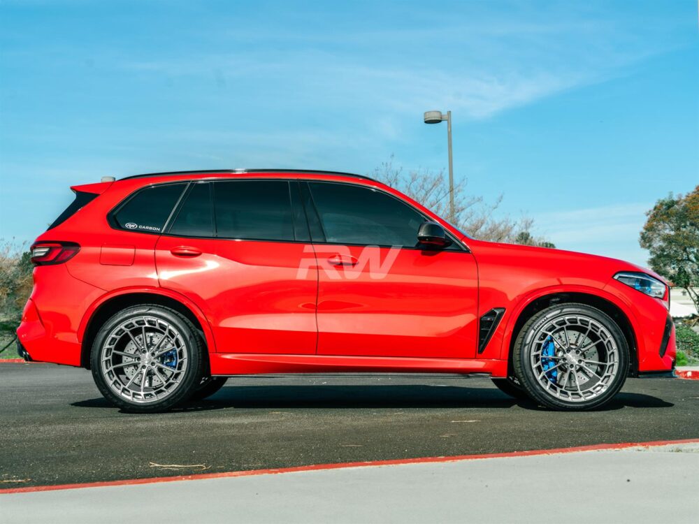 RW Carbon BMW G05 X5 / F95 X5M RWS CF Side Skirt Extensions - Image 11