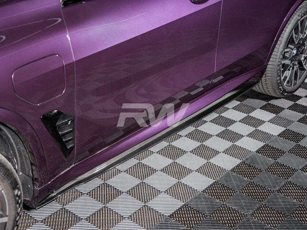 RW Carbon BMW G05 X5 / F95 X5M RWS CF Side Skirt Extensions - Image 6
