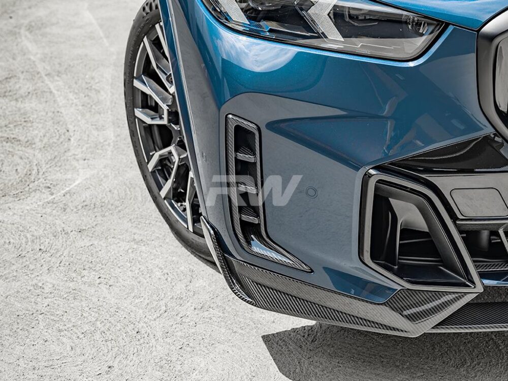 RW Carbon BMW G05 X5 LCI Carbon Fiber Front Vent Trims - Image 3