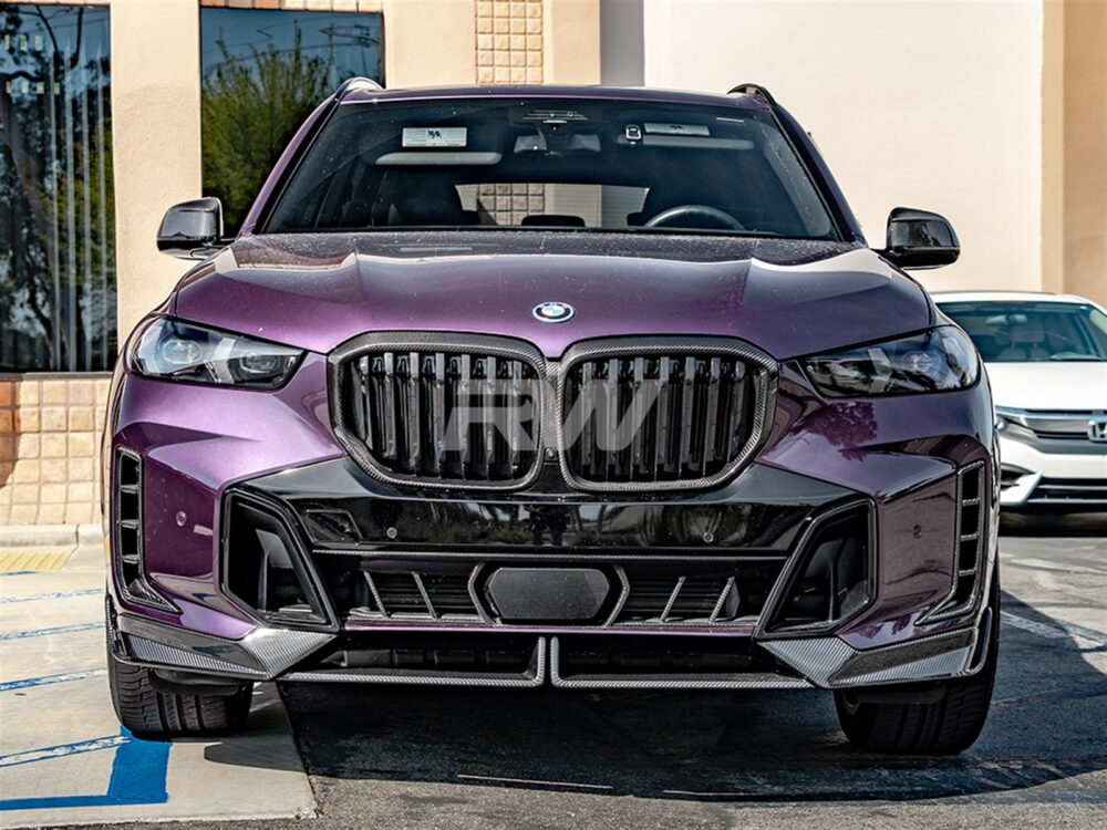 RW Carbon BMW G05 X5 LCI Carbon Fiber Grille Surrounds - Image 4