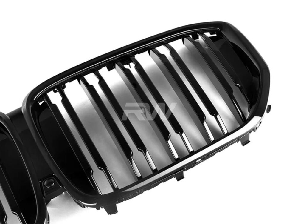 RW Carbon BMW G05 X5 LCI Gloss Black Front Grille - Image 3