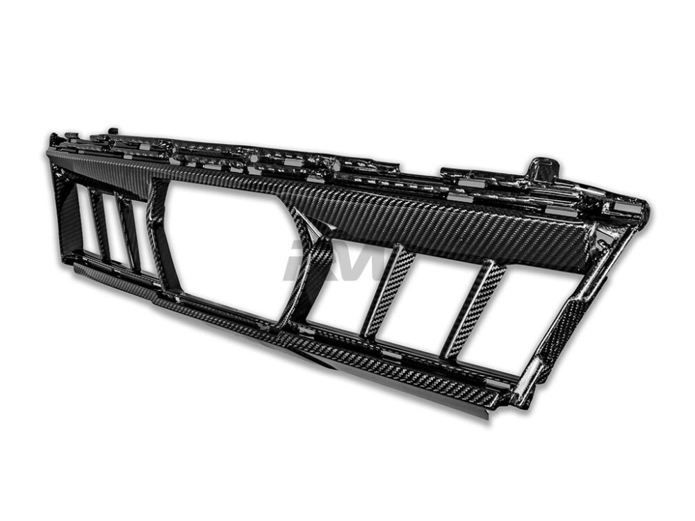 RW Carbon BMW G05 X5 LCI OEM Style CF Center Bumper Trim - Image 8