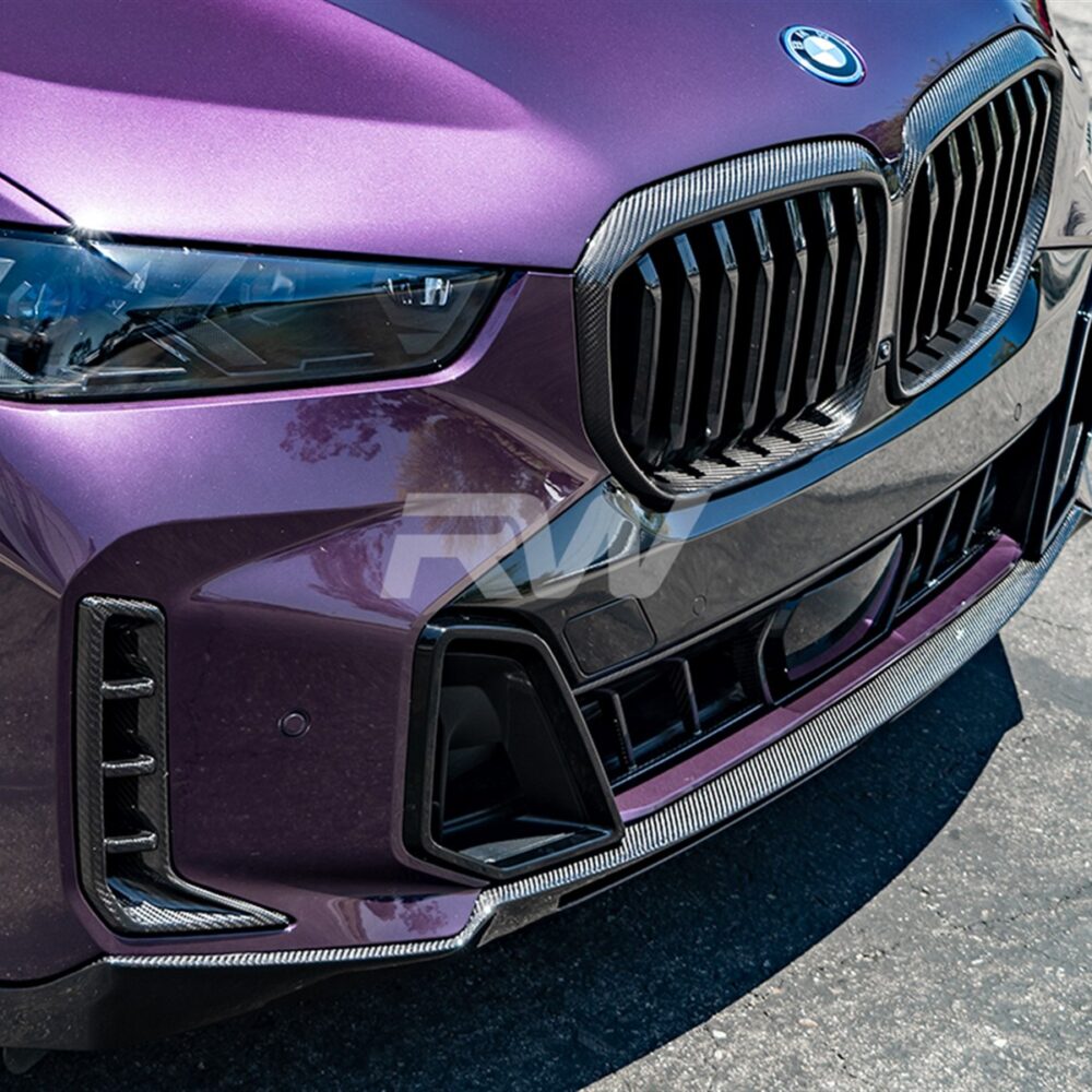RW Carbon BMW G05 X5 LCI RWS Carbon Fiber Front Lip