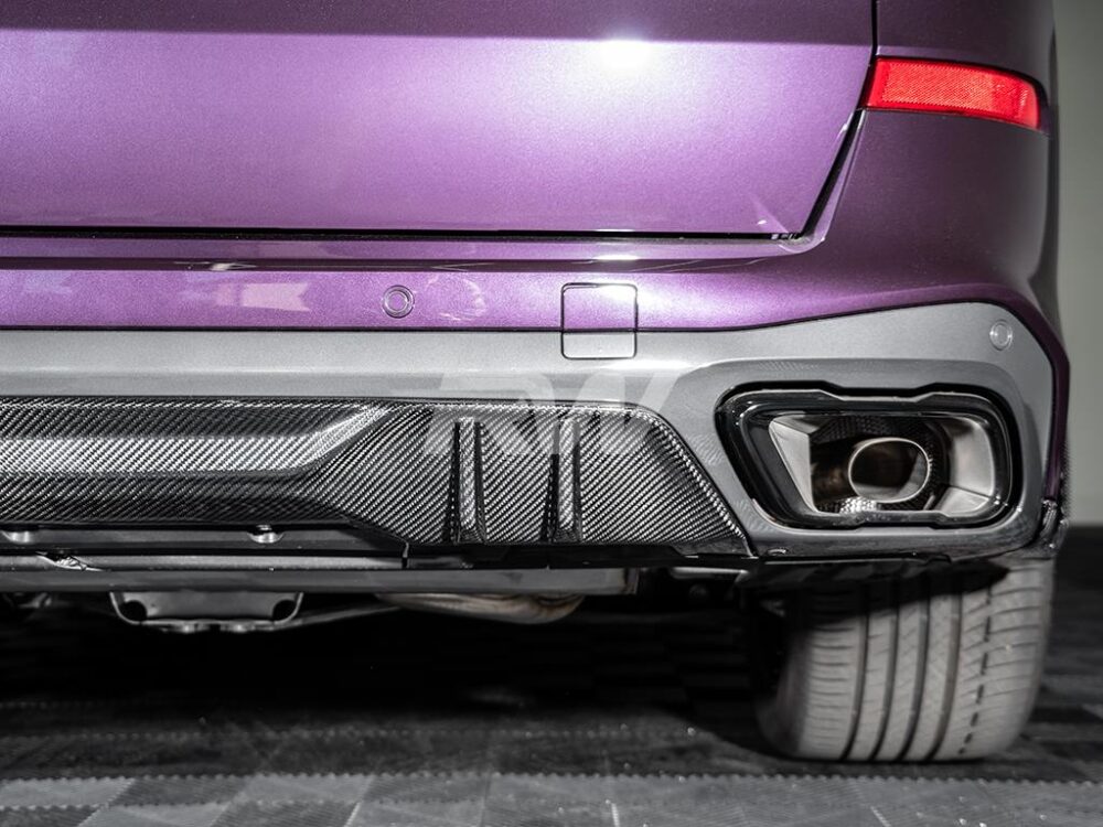 RW Carbon BMW G05 X5 Performance Style CF Rear Diffuser - Image 5