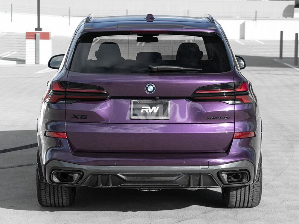 RW Carbon BMW G05 X5 Performance Style CF Rear Diffuser - Image 12