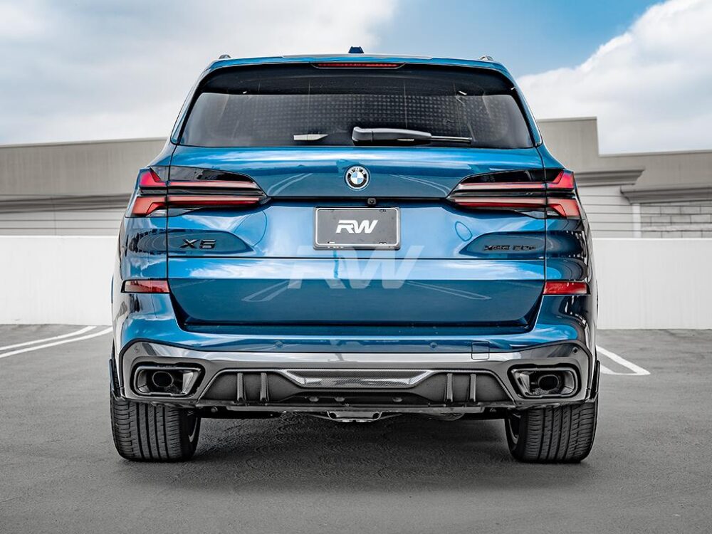 RW Carbon BMW G05 X5 Performance Style CF Rear Diffuser - Image 9