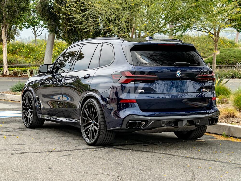 RW Carbon BMW G05 X5 Tow Package Carbon Fiber Diffuser - Image 5