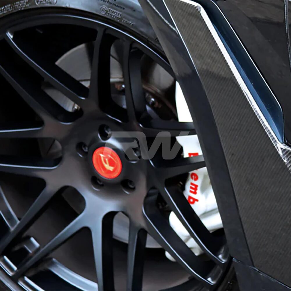 Alternative view of RW Carbon BMW G06 X6 Carbon Fiber Fender Trims