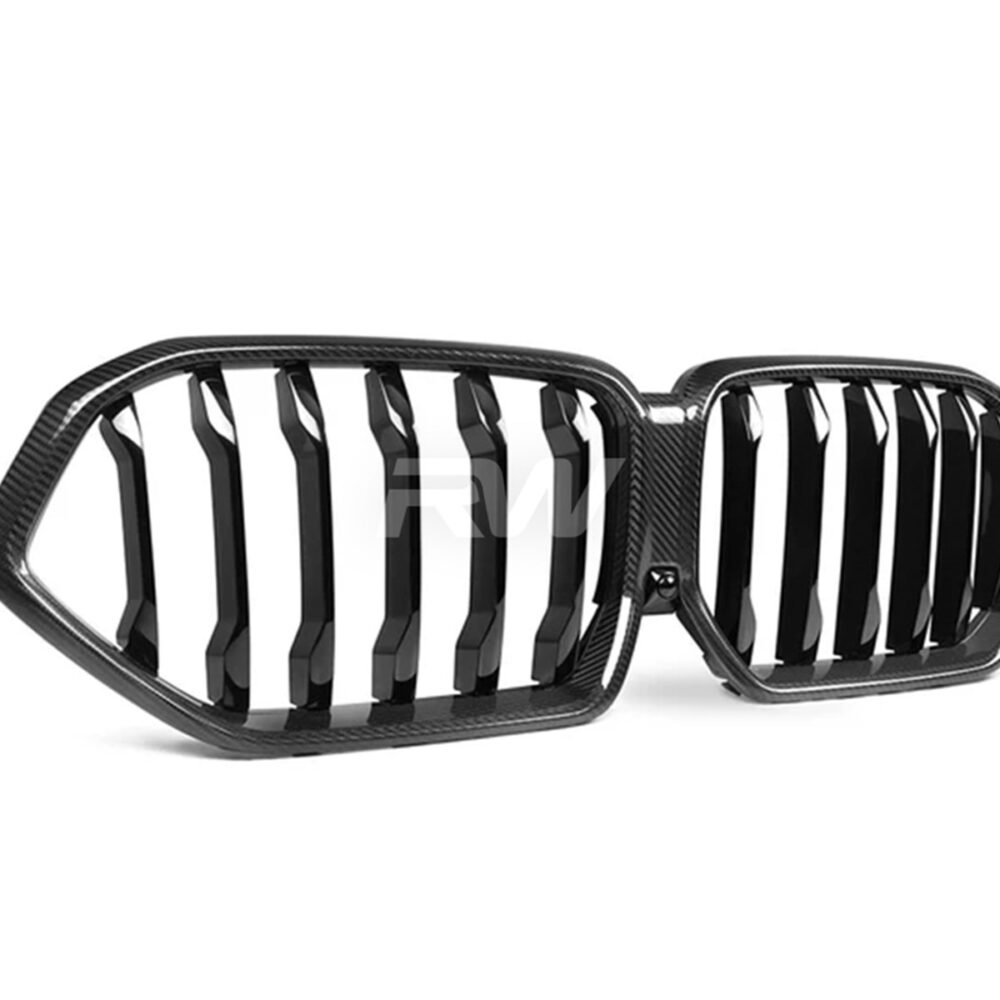 Alternative view of RW Carbon BMW G06 X6 LCI Carbon Fiber Grille
