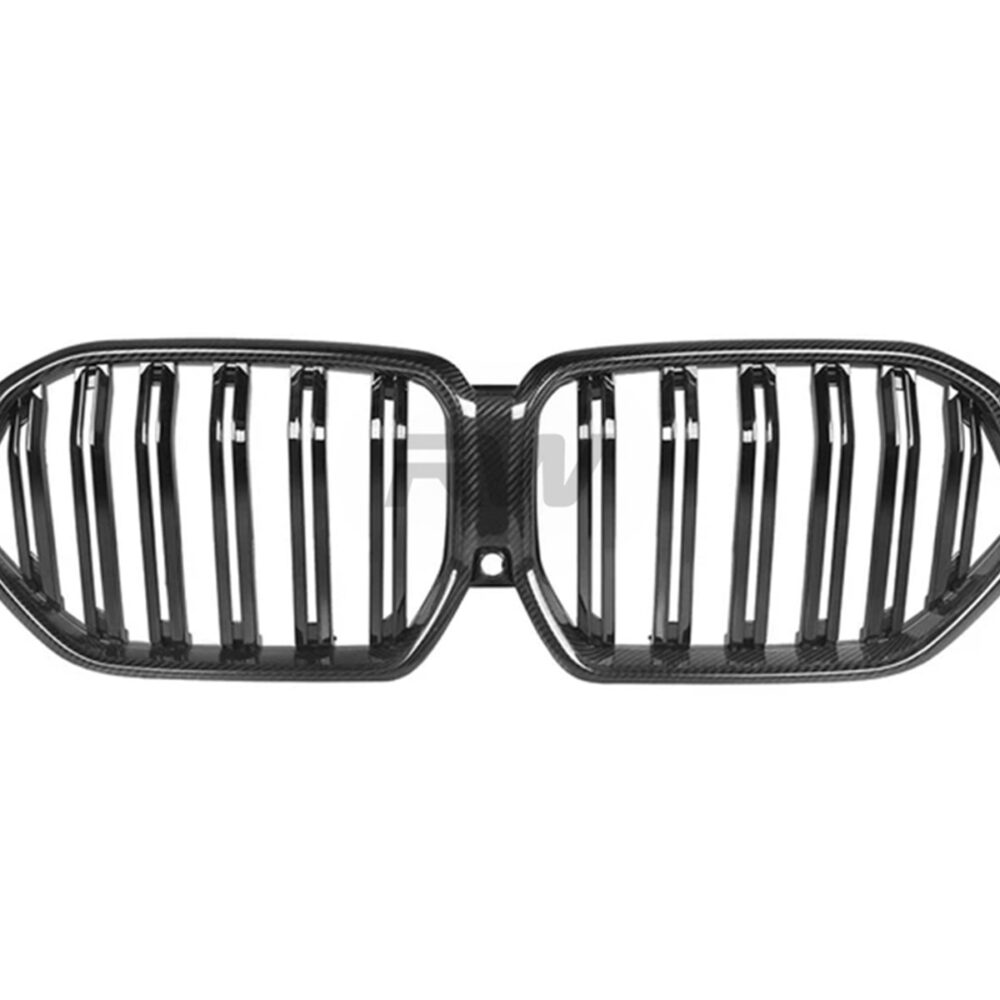RW Carbon BMW G06 X6 LCI Dual-Slat Carbon Fiber Grille