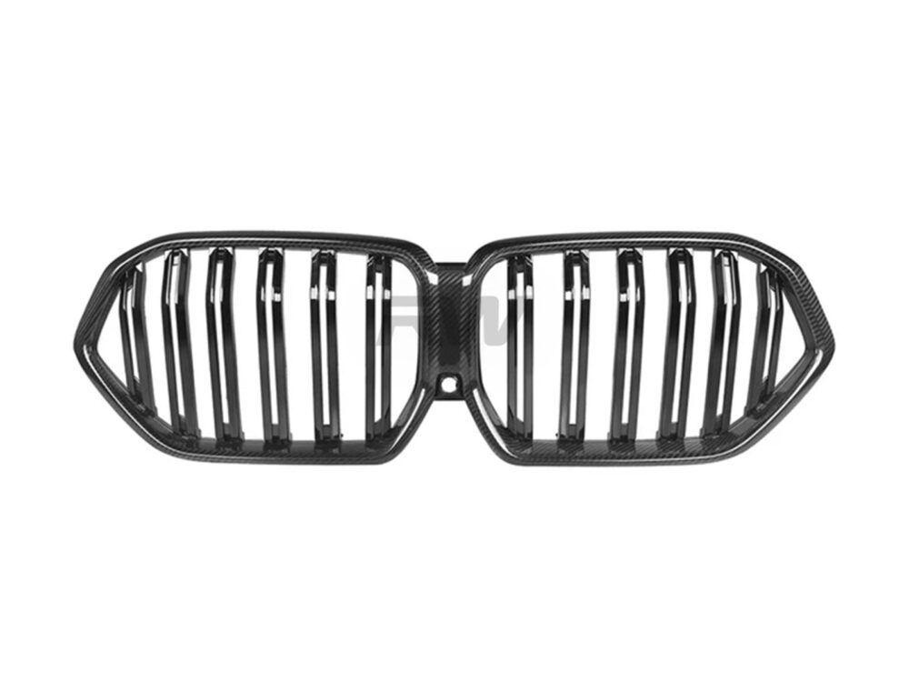RW Carbon BMW G06 X6 LCI Dual-Slat Carbon Fiber Grille