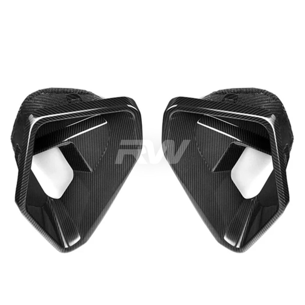 Alternative view of RW Carbon BMW G06 X6 M-Sport LCI CF Front Bumper Air Vents