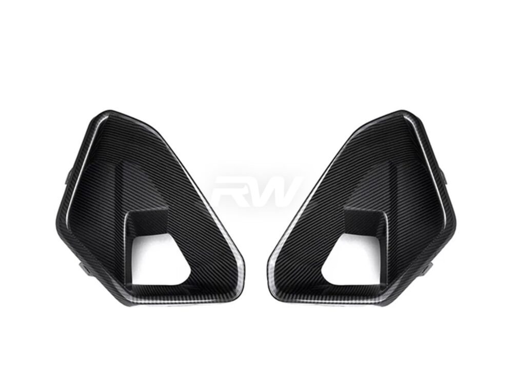 RW Carbon BMW G06 X6 M-Sport LCI CF Front Bumper Air Vents - Image 3