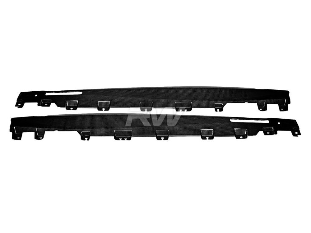 RW Carbon BMW G06 X6/F96 X6M Performance Style CF side Skirts