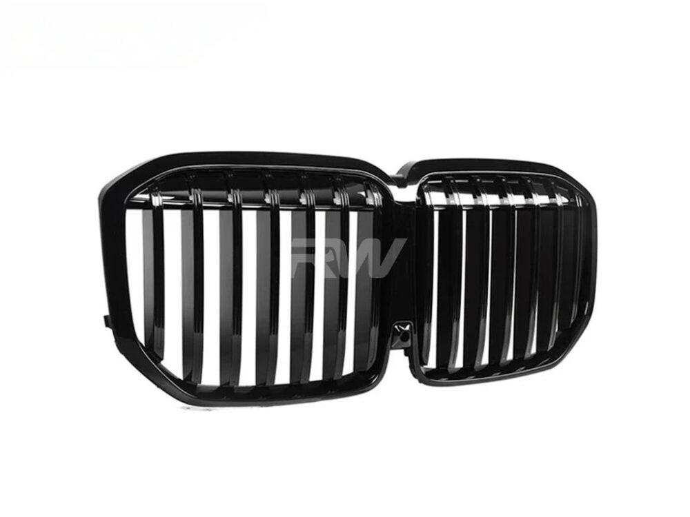 RW Carbon BMW G07 X7 LCI Glazing Black Front Grilles - Image 4