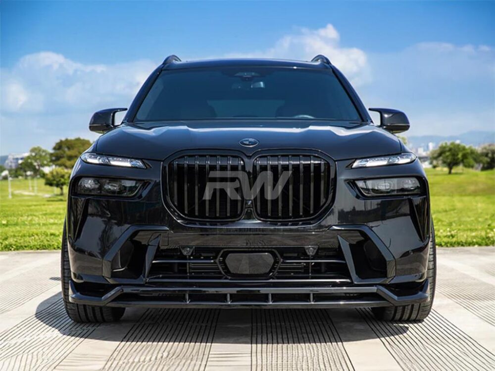 RW Carbon BMW G07 X7 LCI Glazing Black Front Grilles - Image 2