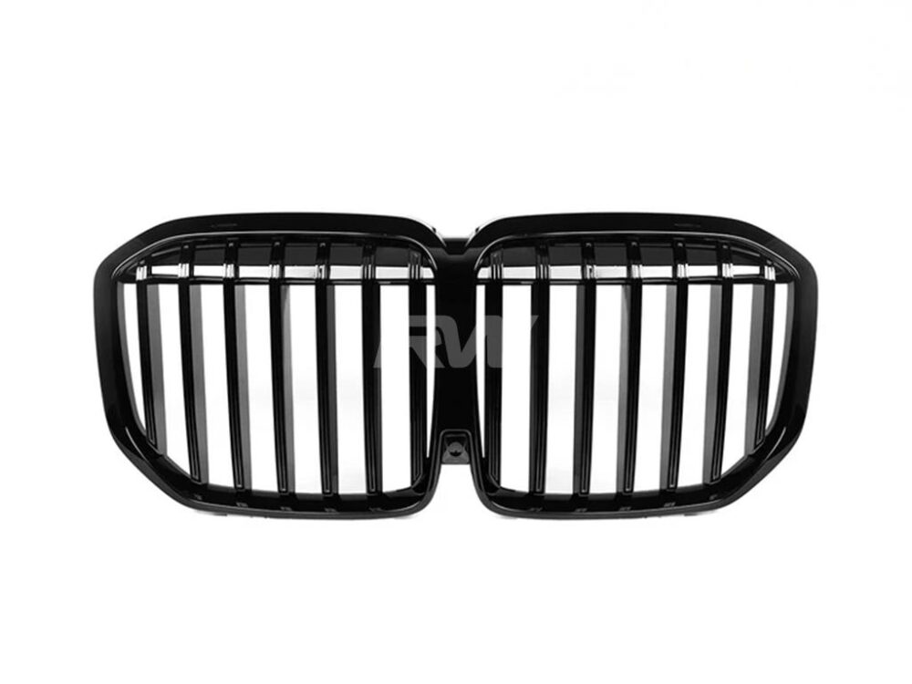 RW Carbon BMW G07 X7 LCI Glazing Black Front Grilles - Image 6