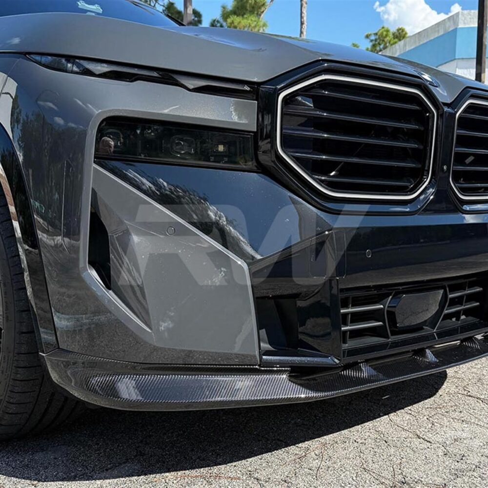 RW Carbon BMW G09 XM 3D Style Carbon Fiber Front Lip