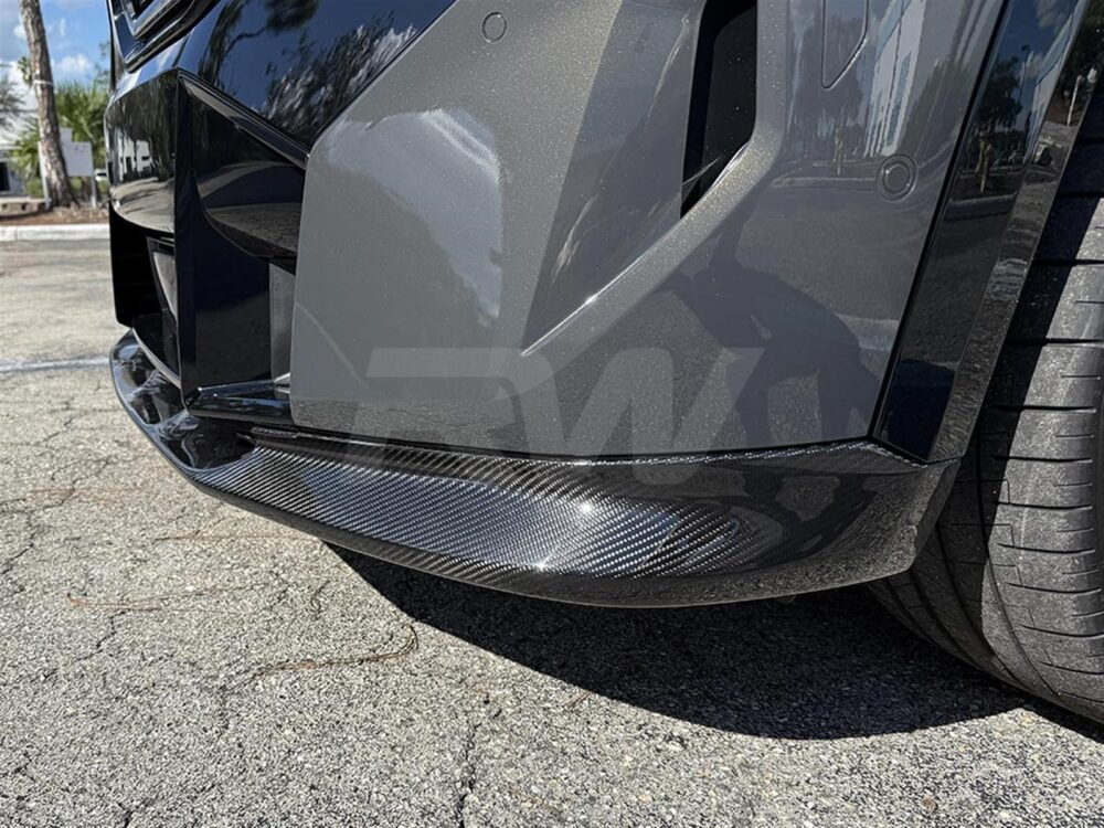 RW Carbon BMW G09 XM 3D Style Carbon Fiber Front Lip - Image 4