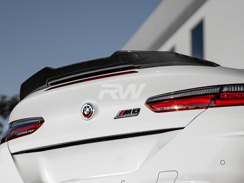 RW Carbon BMW G14 F91 Convertible GTX CF Trunk Spoiler