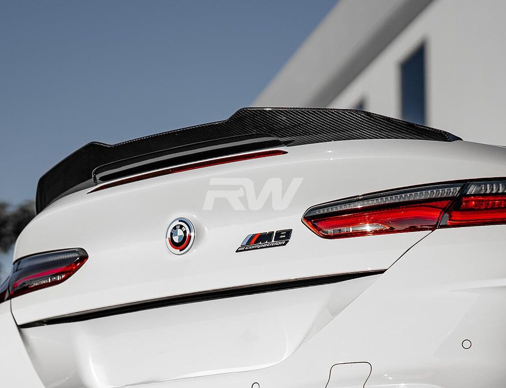 RW Carbon BMW G14 F91 Convertible GTX CF Trunk Spoiler