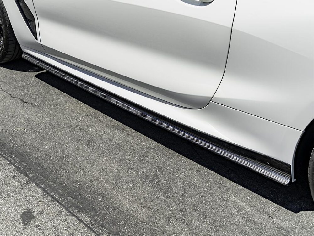 RW Carbon BMW G14 G15 F91 F92 Coupe/Vert CF Side Skirt Extensions