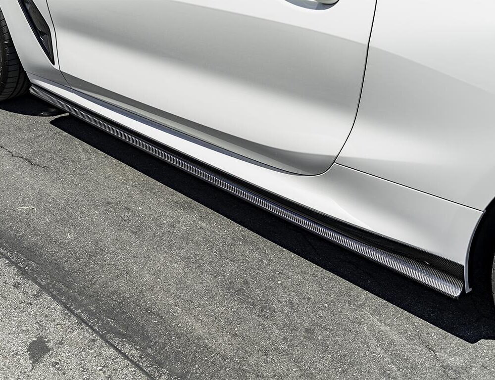 RW Carbon BMW G14 G15 F91 F92 Coupe/Vert CF Side Skirt Extensions