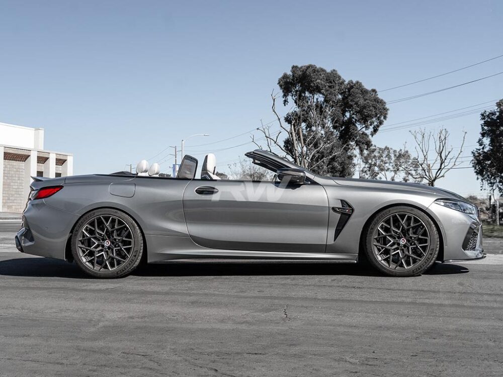 RW Carbon BMW G14 G15 F91 F92 Coupe/Vert Perf Style CF Side Skirts - Image 12