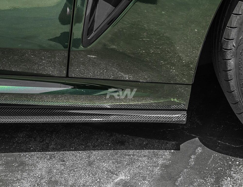 Alternative view of RW Carbon BMW G14 G15 F91 F92 Coupe/Vert RWS CF Side Skirts