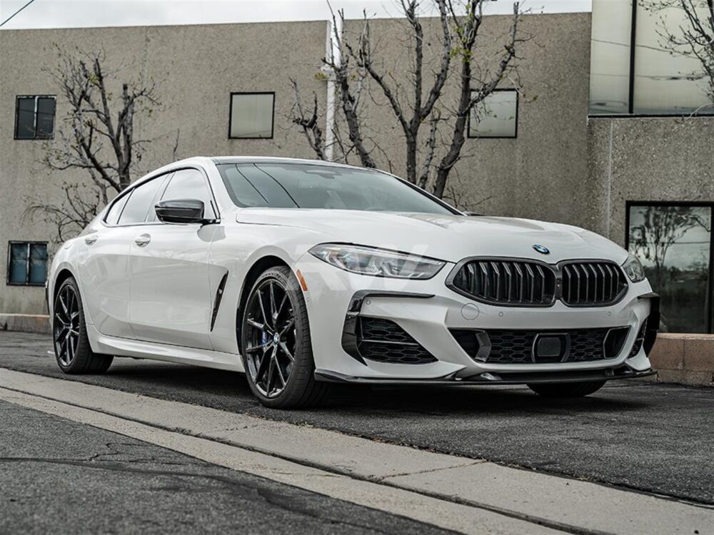 RW Carbon BMW G14 G15 G16 8-Series 3D Style CF Front Lip - Image 4