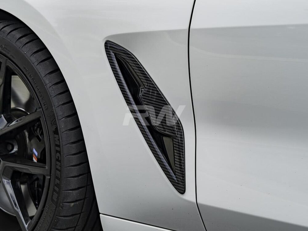 RW Carbon BMW G14 G15 G16 8 Series Carbon Fiber Fender Trims