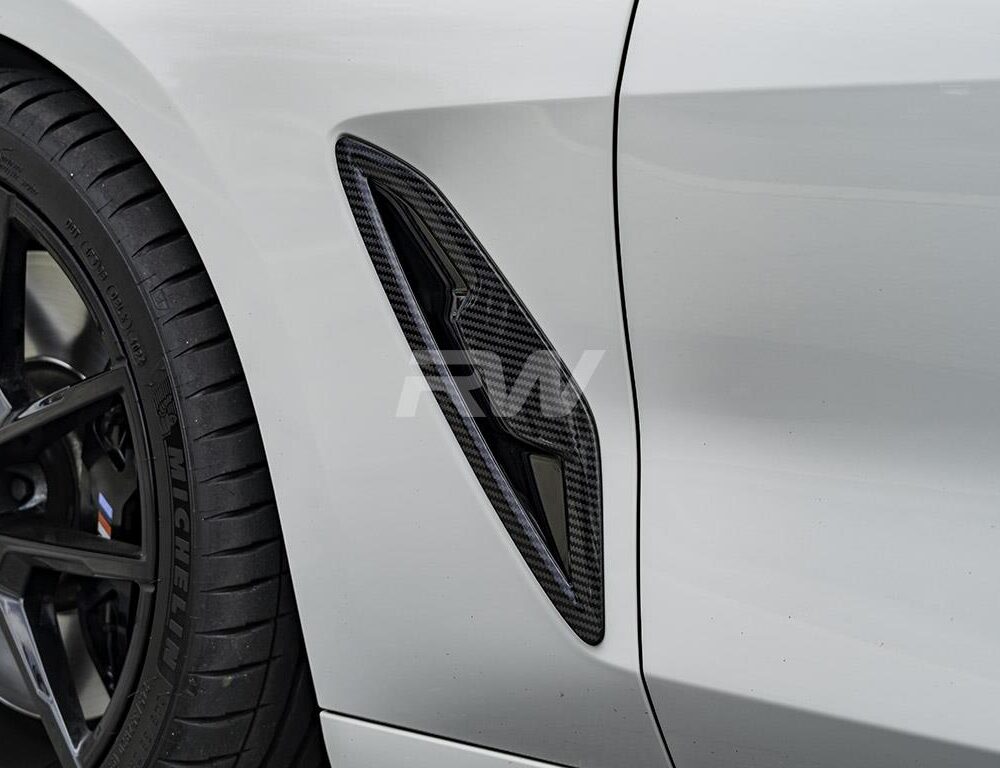 RW Carbon BMW G14 G15 G16 8 Series Carbon Fiber Fender Trims