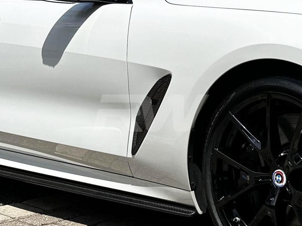RW Carbon BMW G14 G15 G16 8 Series Carbon Fiber Fender Trims - Image 5
