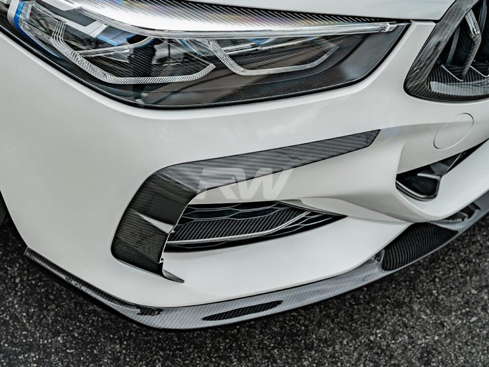 RW Carbon BMW G14 G15 G16 Carbon Fiber Front Trims - Image 5