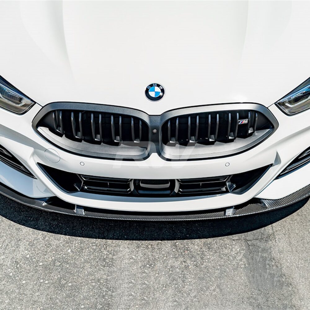 Alternative view of RW Carbon BMW G14 G15 G16 DTM Carbon Fiber Front Lip