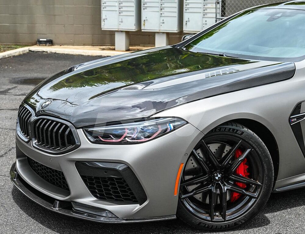 Alternative view of RW Carbon BMW G14 G15 G16 F91 F92 F93 M8 Carbon Fiber Hood