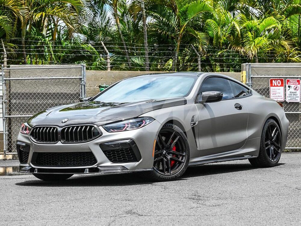 RW Carbon BMW G14 G15 G16 F91 F92 F93 M8 Carbon Fiber Hood - Image 3