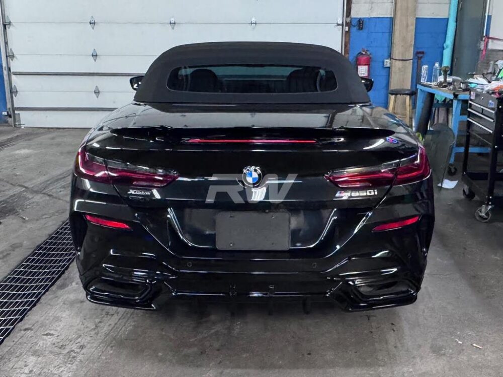 RW Carbon BMW G14 G15 G16 SQ Style CF Rear Diffuser - Image 3