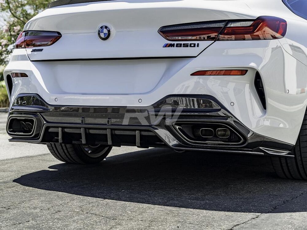 RW Carbon BMW G14 G15 G16 SQ Style CF Rear Diffuser