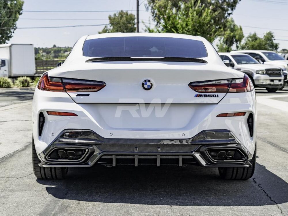 RW Carbon BMW G14 G15 G16 SQ Style CF Rear Diffuser - Image 10