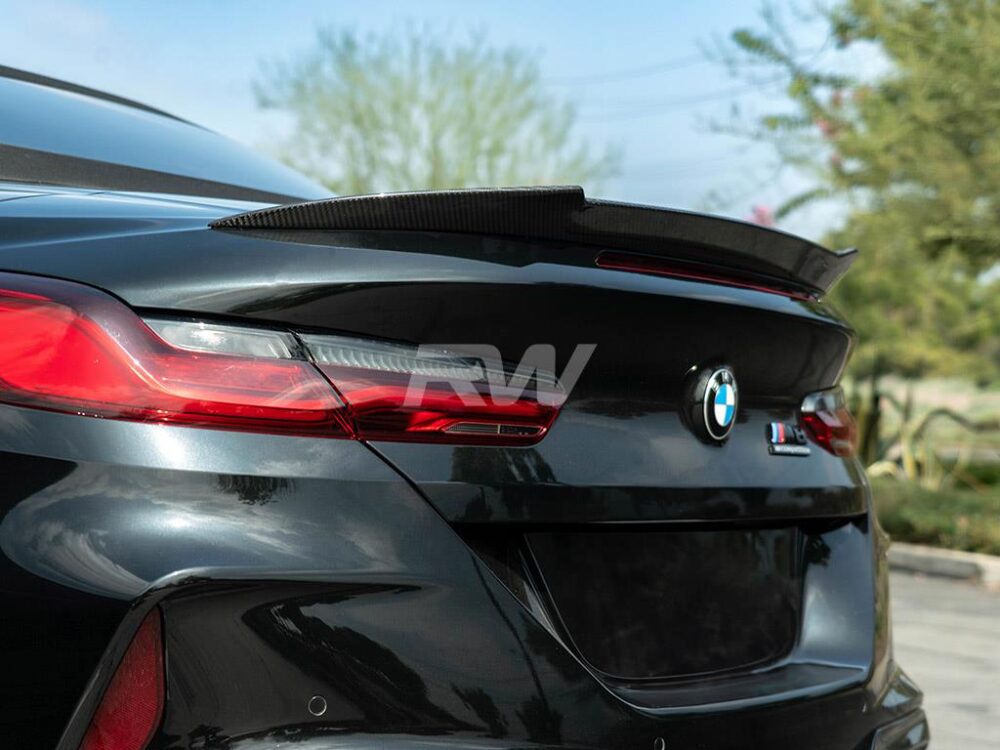 RW Carbon BMW G14/F91 M8 DTM Carbon Fiber Trunk Spoiler