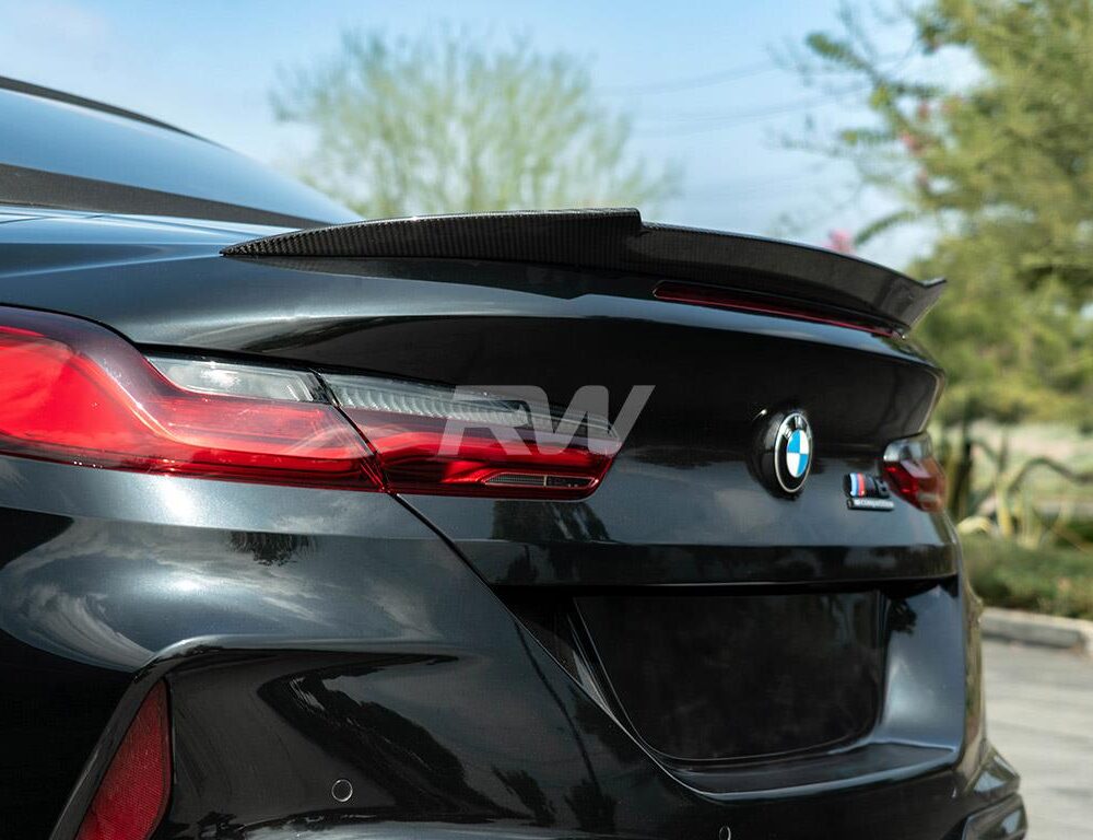 RW Carbon BMW G14/F91 M8 DTM Carbon Fiber Trunk Spoiler