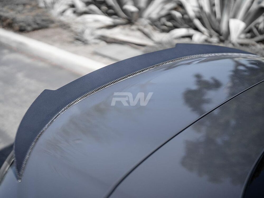 RW Carbon BMW G14/F91 M8 DTM Carbon Fiber Trunk Spoiler - Image 12