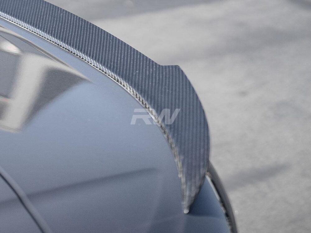 RW Carbon BMW G14/F91 M8 DTM Carbon Fiber Trunk Spoiler - Image 13