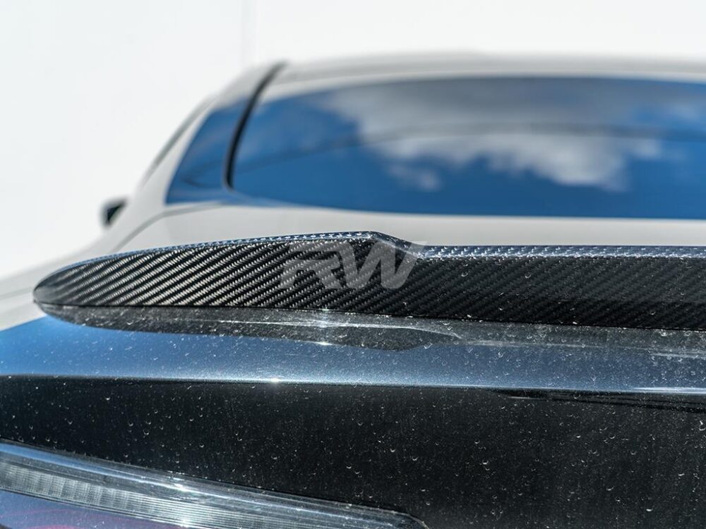 RW Carbon BMW G15/F92 M8 DTM Carbon Fiber Trunk Spoiler - Image 2