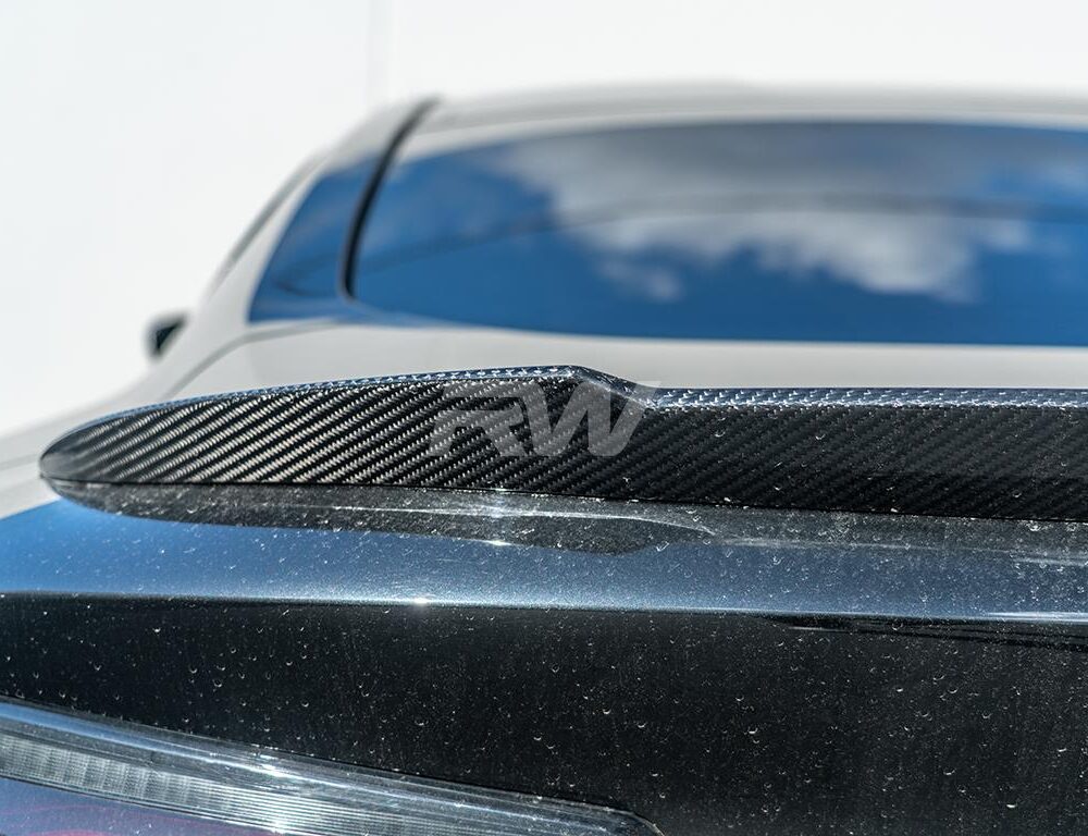Alternative view of RW Carbon BMW G15/F92 M8 DTM Carbon Fiber Trunk Spoiler
