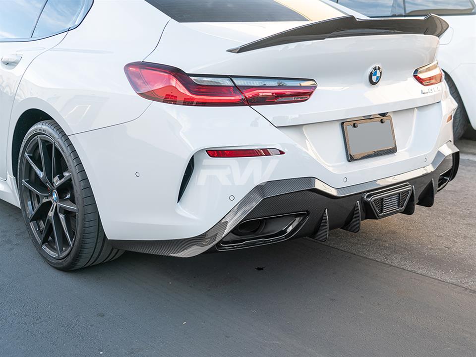 RW Carbon BMW G16 8-Series Gran Coupe CF LED Diffuser
