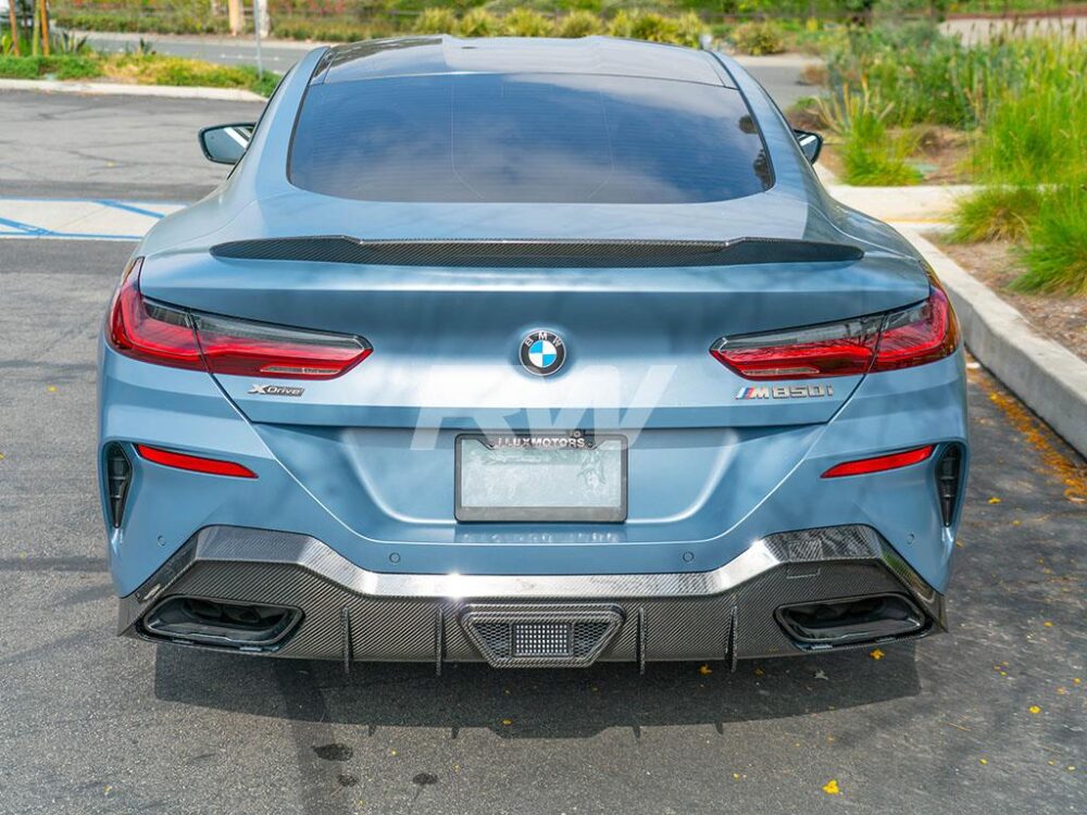 RW Carbon BMW G16 8-Series Gran Coupe CF LED Diffuser - Image 5