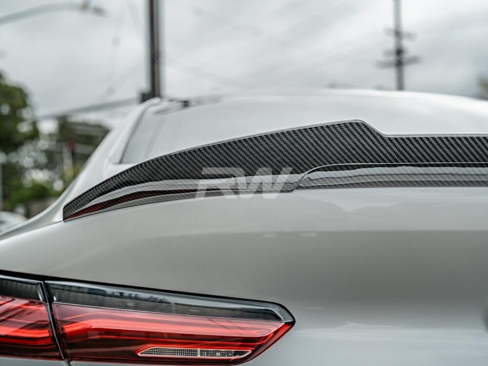 RW Carbon BMW G16 F93 Gran Coupe GTX CF Trunk Spoiler - Image 12